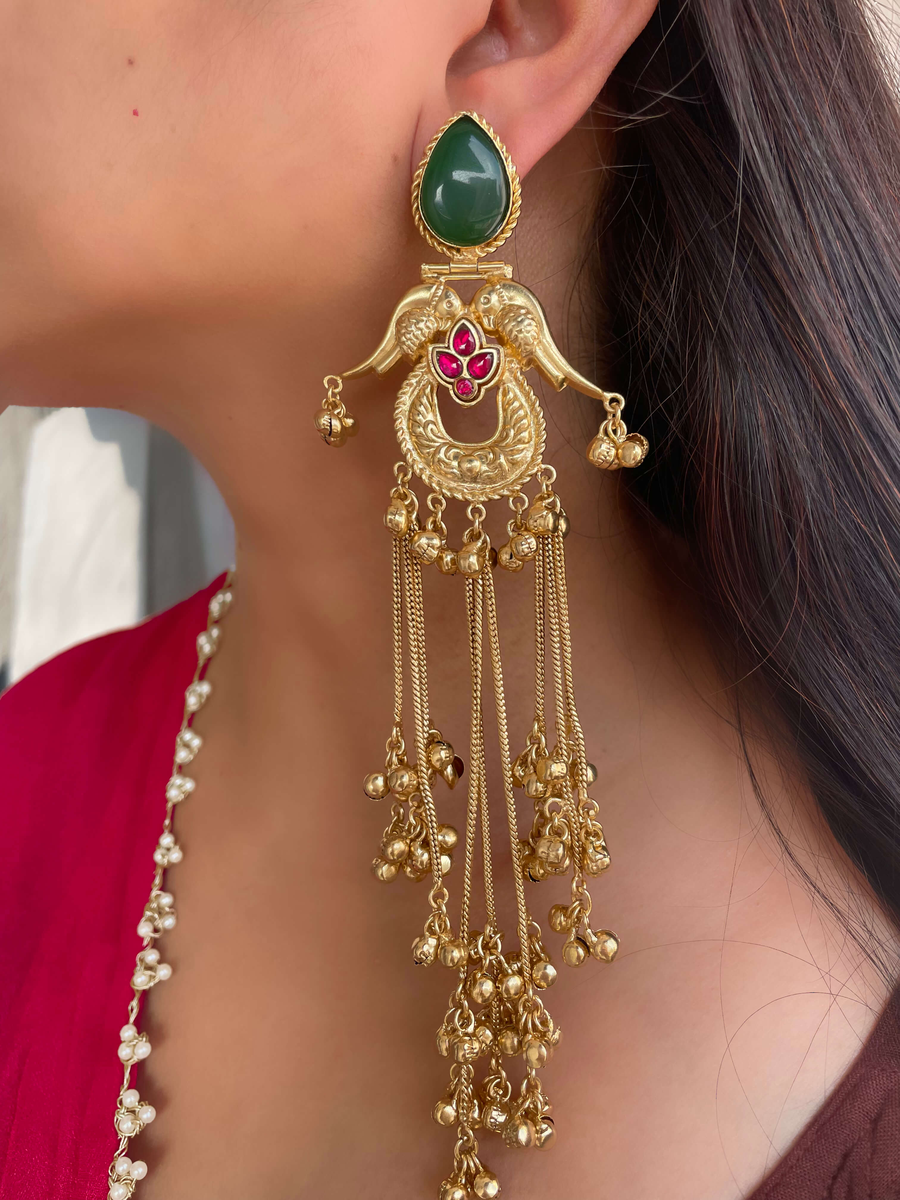 Kashmiri Tota Earrings
